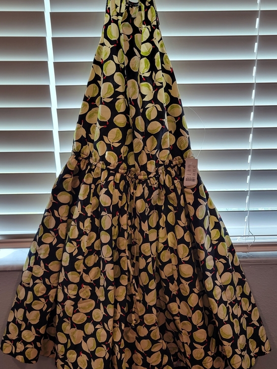 J. Crew Dresses & Skirts - JCrew. New  Black Lemon-Print Halter Dress
